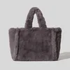 Fausse Fourrure Mode Grand Sac Fourre-Tout Designer Teddy Femmes Sacs À Main Doux Moelleux En Peluche Dame Sacs À Main Casual Hiver Grand Shopper Sacs À Main 220923