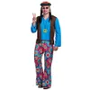 Umorden Volwassen Retro 60s 70s Hippie Liefde Vrede Kostuum Cosplay Vrouwen Mannen Koppels Halloween Purim Party Kostuums Fancy Dress282v