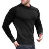 Pulls pour hommes Hommes Top Regular Slim Fit T-shirt Thermal Tops Undershirt 1PC Activewear Blouse pour l'automne / hiver Mode confortable