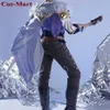 Game Genshin Impact Kaeya Cosplay Costume Mondstadt Knights Handsome Combat Uniform Male Activity Party Role Play Clothing S-XL Y0246B