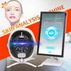 Diagnostic de la peau AI analyser la clinique de beauté du visage analyseur de peau machine faciale 2024 technologie de reconnaissance faciale Ai pixels HD avec rapport de test d'humidité