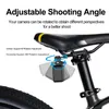 Saddles TELESIN Bike Seat Rear Mount CNC Aluminum Bicycle Back Holder For GoPro Hero 10 9 8 7 5 Insta360 Osmo Action Camera Accessories