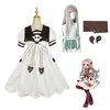 Anime Toilette Gebunden Hanako Kun Yashiro Nene Cosplay Kostüm Kleid Perücke Kopfschmuck Prop Halloween Kostüm Kleider Y0903269P