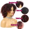 Химическое волокно, грязная плетеная трубка, изогнутая крышка головы, плетеные дреды, парик из искусственных локонов, вьющиеся плетеные парики, распродажа, распродажа Afro240115