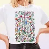 Women039s TShirt Vintage Wild Flower T Shirt Boho Chic Blumendruck Damen TShirts Süße Damen Tops Ästhetisch Cottagecore Clot4124667