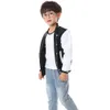 Chaquetas universitarias de béisbol para niños, cárdigan para niños y niñas, sudaderas informales, ropa deportiva, traje de abrigo, primavera y otoño 240113