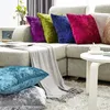 Pillow Velvet Covered With 60x60 Cm Super Soft Used For Sofa Throwing Shining Decoration Living Room