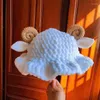 Berets Kids Baby Toddler Infant Knit Hat Boneie Cap Boy filles Coton Coton Skull