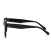Solglasögon 0 -0,5 -0,75 till -6,0 Leopard Frame Square Recept Glasögon för den närsynta anti -blå ljuskraften med dioptrar