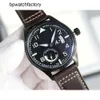 Iwcity Mens Expensive Menwatch Watch Mark Eighteen Relógios de alta qualidade Auto Mecânico Uhren Super Luminous Data Watchmen Pulseira de Couro Montre Pilot Luxe 237E