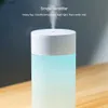 Humidifiers 260ML Portable Air Humidifier Ultrasonic Mini Car Humidifier Aromatherapy Diffuser Sprayer USB Essential Oil Atomizer LED LampL240115