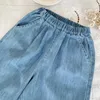 Pantaloni Neonata Jeans Moda Autunno Ragazzi Denim Pantaloni svasati Gamba larga Bambini per bambini