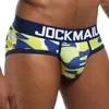 Underpants JOCKMAIL Brand Camouflage Green Polyester Mens Underwear Briefs Calzoncillos Hombre Slips Cuecas Gay Male Panties