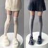 Frauen Socken 1/2 paar Sexy Oberschenkel Hohe Strümpfe Trendy Casual Über Das Knie Weibliche Lange Thermische Warme Baumwolle hohe Rohr Leggings