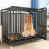 Kedi taşıyıcılar orta büyük köpekler ev kapasite kapasite köpek kafesi ev boş alan villa büyük boyutlu evcil hayvan malzemeleri