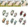 Decorative Flowers 2x Artificial Floral Swag Rustic Wedding Arch Backdrop Decor For Table Arbor Wall