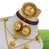 Adixyn Ethiopian Gold Jewelry Sets for Women ablicanigongongosudan eritrea habeshaウェディングブライダルギフトh102230086541554257