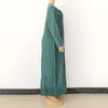 Roupas étnicas Chegada Abayas para Mulheres Vestido Africano Flores Imprimir Manga Longa Robe Retro Tradicional África Senhoras Pulôver