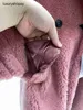 Maxmaras Coat Teddy Bear Dames Cashmere Coats Wol Winter 2024 Raspberry Pink Fur Deeltje Kamel Fleece Medium Len