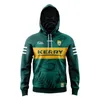 2023 2024 Kids Gaa Rugby Jersey 23 24 Wexford Tipperary Galway Dublin Gaelic Cork Kerry Tyrone Mayo Meath Hoodies Boys Girls Home Away Hooded Rugby Shirt