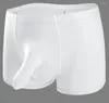 Sous-vêtements hommes éléphant nez couple glace soie boxer shorts contraction abdominale séparation antibactérienne J-J coin plat