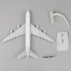 Metallflugzeugmodell, 20 cm, 1 400 Französische A380, Metallnachbildung, Legierungsmaterial, Luftfahrtsimulation, Kindergeburtstagsgeschenk, Dekoration, 240115