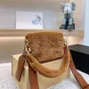 Pillow Tabb Fuzzy Wool 2301072D Designer bags luxury handbag mens Cross Body Clutch Totes pochette baguette bag fashion brown flap satchel envelope Shoulder bag