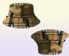 Chapéu de balde xadrez de pelúcia designer boné pescador chapéus outono inverno bonés moda mesquinho borda casual cabido sunhat7962716