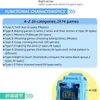 Puzzle Children Watch Cartoon Handheld Game Console Classic Retro Electronic Watches Kids Christmas Gifts for Boy Girl 240113