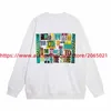 Moletons masculinos Moletons em torno do pescoço Moletons Homens Mulher Cyber Block Letter Crewneck CAV EMPT Hoodieyolq