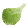 Decorative Flowers Artificial Lettuce Leaves Simulation Fake Collection Decor Supplies