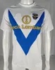 Brescia Calcio Classic gömlek 2003 04 Pirlo retro gömlek di biagio klasik eğlence gömleği