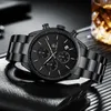 Zegarki geparda dla mężczyzn najlepsze marka luksusowa moda kwarcowy kwarc męski zegar ze stali nierdzewnej Wodoodporne zegar sportowy 240115