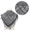 자카드 패턴과 함께 스카프 트렌디 한 성인 Shemagh 스카프 전술적으로 아랍 Keffiyeh C63f