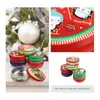 Take-Out-Behälter, 6 Stück, dekorative Süßigkeitenboxen, zarte Keksdosen (verschiedene Farben)