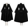 زي Cruella Cosplay Coat Black Coat Thordits Halloween Carnival Party Suit2520