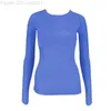 Yoga Top Fitness Dames Shirt met lange mouwen Gym Sportkleding Sneldrogend T voor VestGR7L