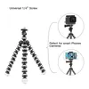 Tripods Octopus Flexible Tripod Stand Table Desk Mini Trefod Gorillapod for Shone Telefon携帯電話スマートフォンDSLR Cameral240115