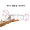 Realistyczna galaretka dildo miękkie sztuczne dildos anal penis silny ssący puchar dorosłych zabawki seksu