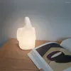 Night Lights USB Rechargeable Cute Elephant Light Soft Silicone LED Bedroom Bedside Decoration Table Lamp Child Sleeping Nightlight