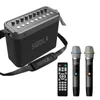 SPREKERS SODLK S1314 Portable Bluetooth Karaoke Machine met draadloze microfoon 200W PA -systeem Oplaadbare luidsprekerondersteuning TF -kaart/USB/AUX/TWS