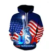 Men's Hoodies Express SWEAT MĘŻCZYZNY Personalizowany wzór odznaki Top Design 3D Zagraniczny nadrukowany okrągła szyja harajuku punkowa styl oddychający