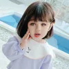 LANLAN children's wig head cute headgear princess baby bobo head styling girl hair cover full head short hair simulation240115