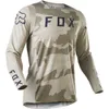 2024 T-shirts pour hommes Fox nouveau camouflage à manches longues décélérant de vitesse séchage rapide hors route moto de montagne combinaison de cyclisme rallye