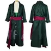 One Piece Roronoa Zoro Cosplay Costume Clothes Full Set232s