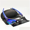 Lunettes de plein air Bonnes lunettes de soleil de cycle assez polarisées Vélo pour cyclisme Biike Sports Lunettes d'équitation Uv400 Lentille avec étui Drop Deli Otv5D