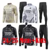 23 24 24 25 Soccer TrackSitus Sets Real Madryt Half Tracksuit 2023 2024 2025 ZESTAW MĘŻCZYZN FOOTALNY CHANDAL FUTBOL Surowanie Madryt Kurt piłkarski Kurtka piłkarska