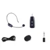 Microfones sem fio Microphone Headset Mic for Voice Amplifer Speaker Ensino Guia de Tour