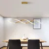 Nordic minimalista arte pingente lâmpada luz criativa de luxo restaurante bar designer recepção forma longa hélice luz pingente