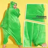 Animal Love Frog Unisex Adult Flannel Onesies Pajamas Kigurumi Jumpsuit Hoodies Sleepwear Cosplay For Adults Welcome Whole Ord352G